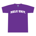 【NEW】Tシャツ・MEIJI UNIV.・紫